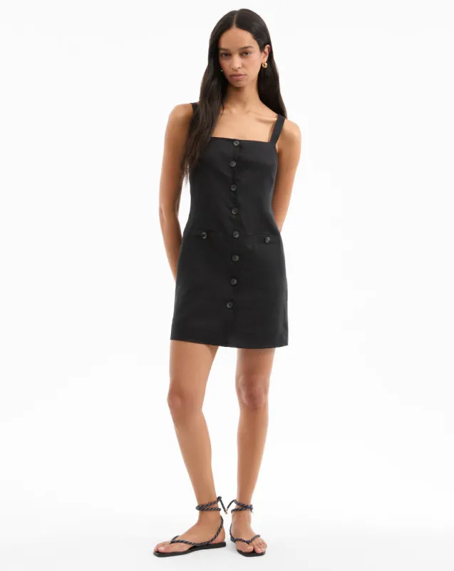 Nico Linen Mini Dress sold by Ulla Johnson