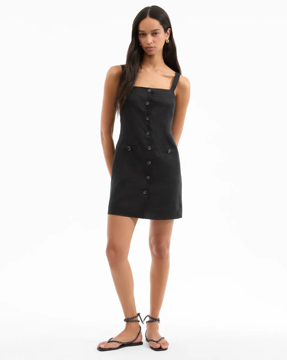 Nico Linen Mini Dress sold by Ulla Johnson