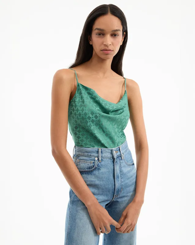 Sola Silk-Blend Tank Top sold by Ulla Johnson