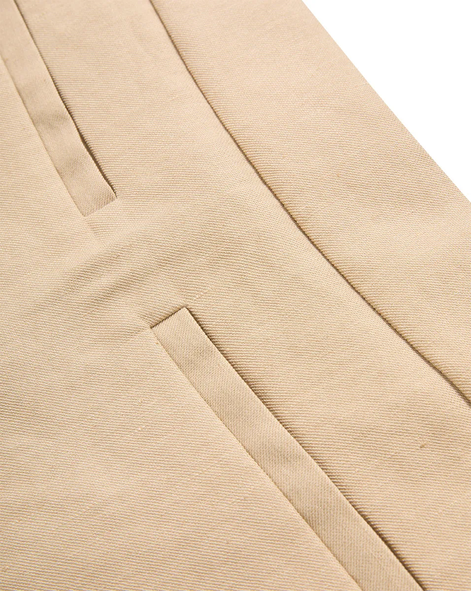 Alvara Stretch-Linen Skort sold by Ulla Johnson product image thumbnail 4