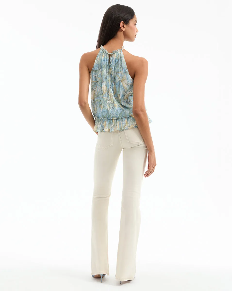 Renee Pleated Halter Top sold by Ulla Johnson product image thumbnail 4