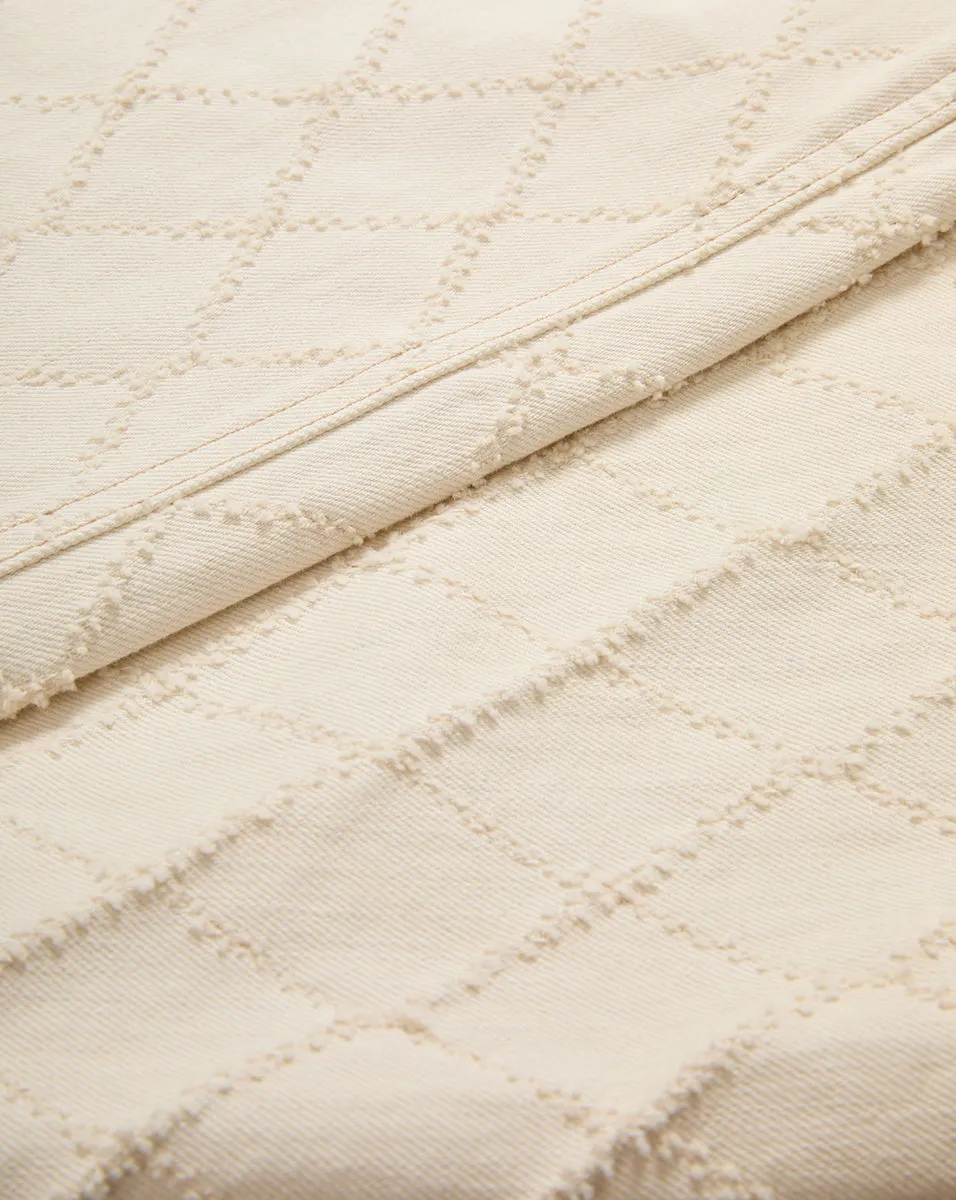 Taylor Diamond-Printed Wide-Leg Jean sold by Ulla Johnson product image thumbnail 4