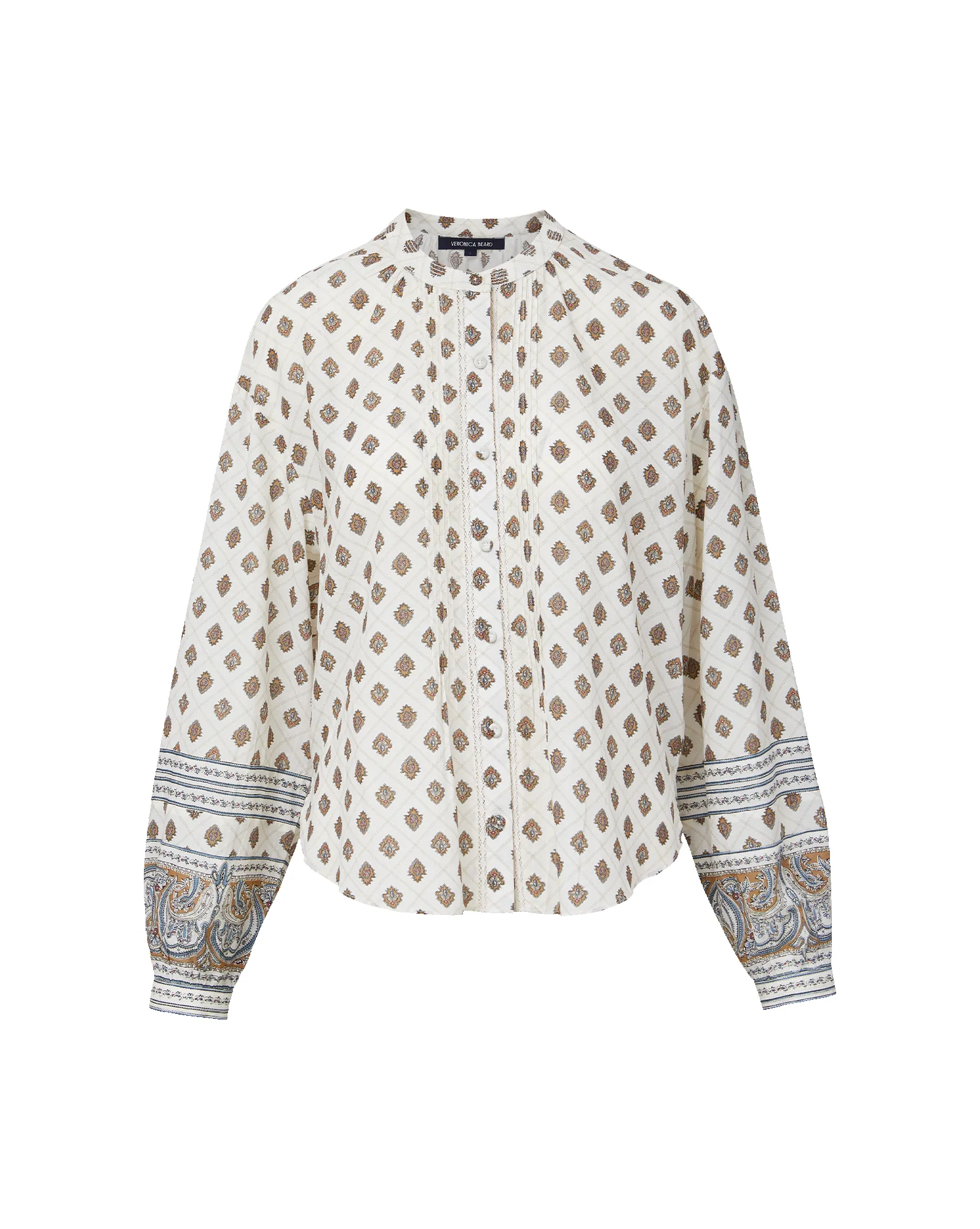 Lollie Paisley Button-Down Blouse sold by Ulla Johnson product image thumbnail 5