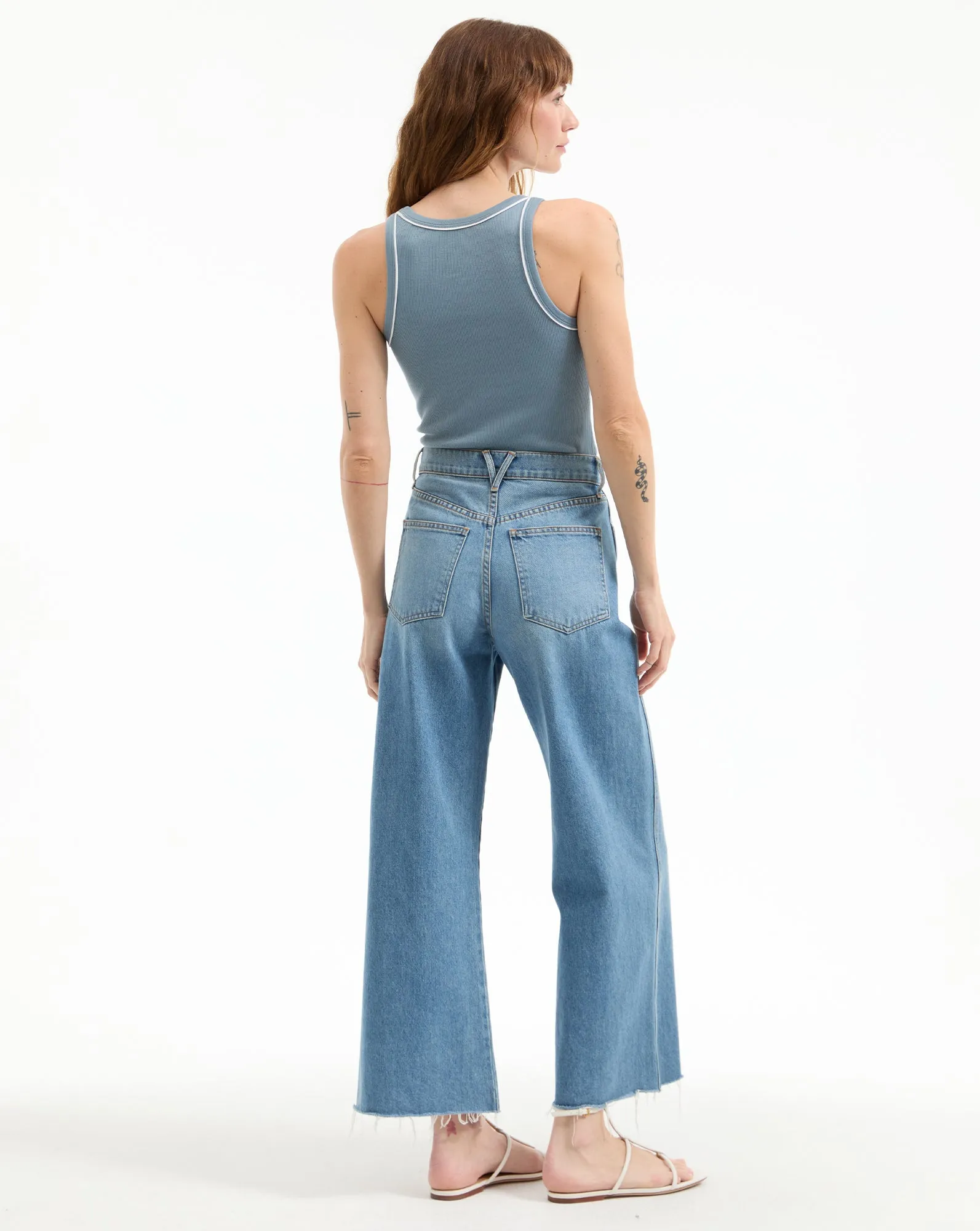 Birke Scoop-Neck Tank Top sold by Ulla Johnson product image thumbnail 4