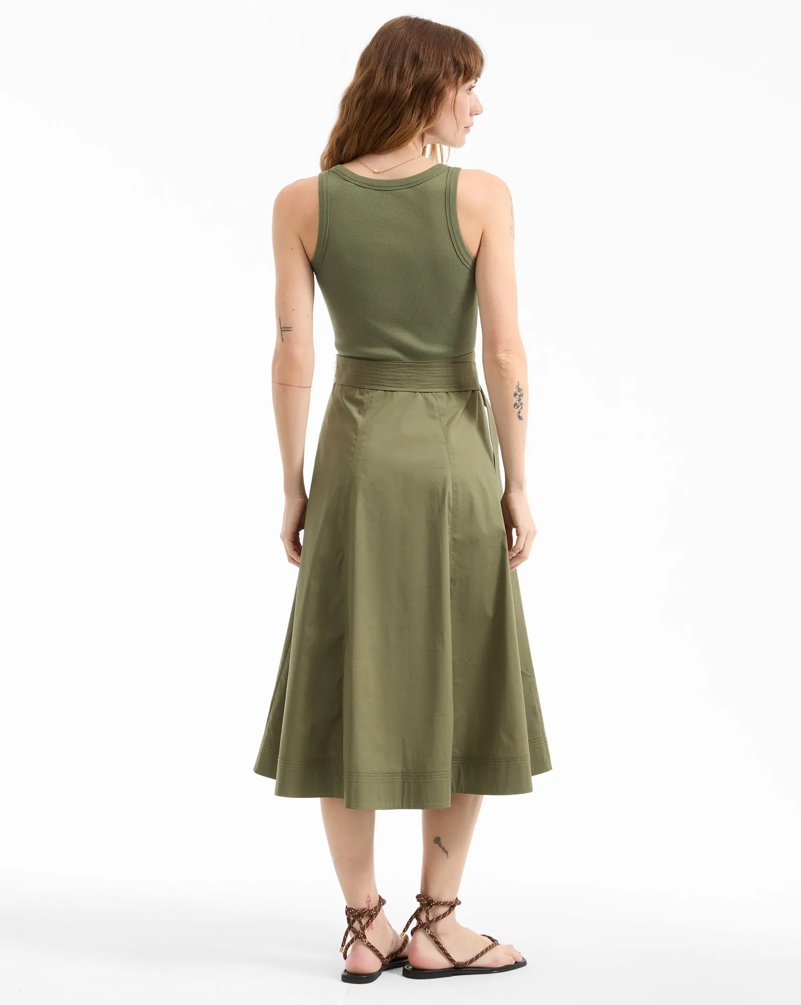 Ennis Belted Midi Dress sold by Ulla Johnson product image thumbnail 5