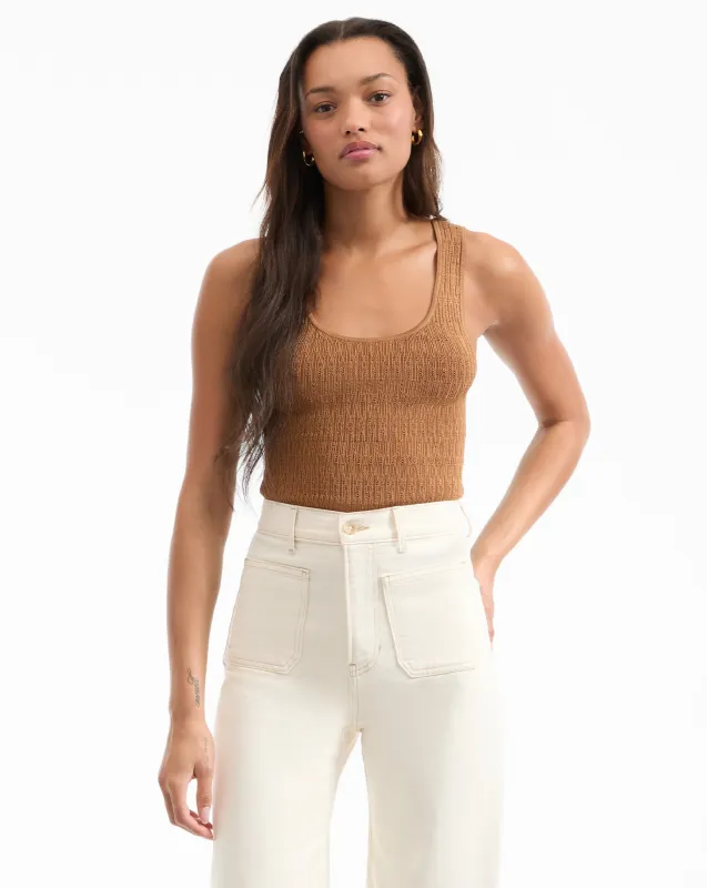 Sandra Knit Tank Top sold by Ulla Johnson