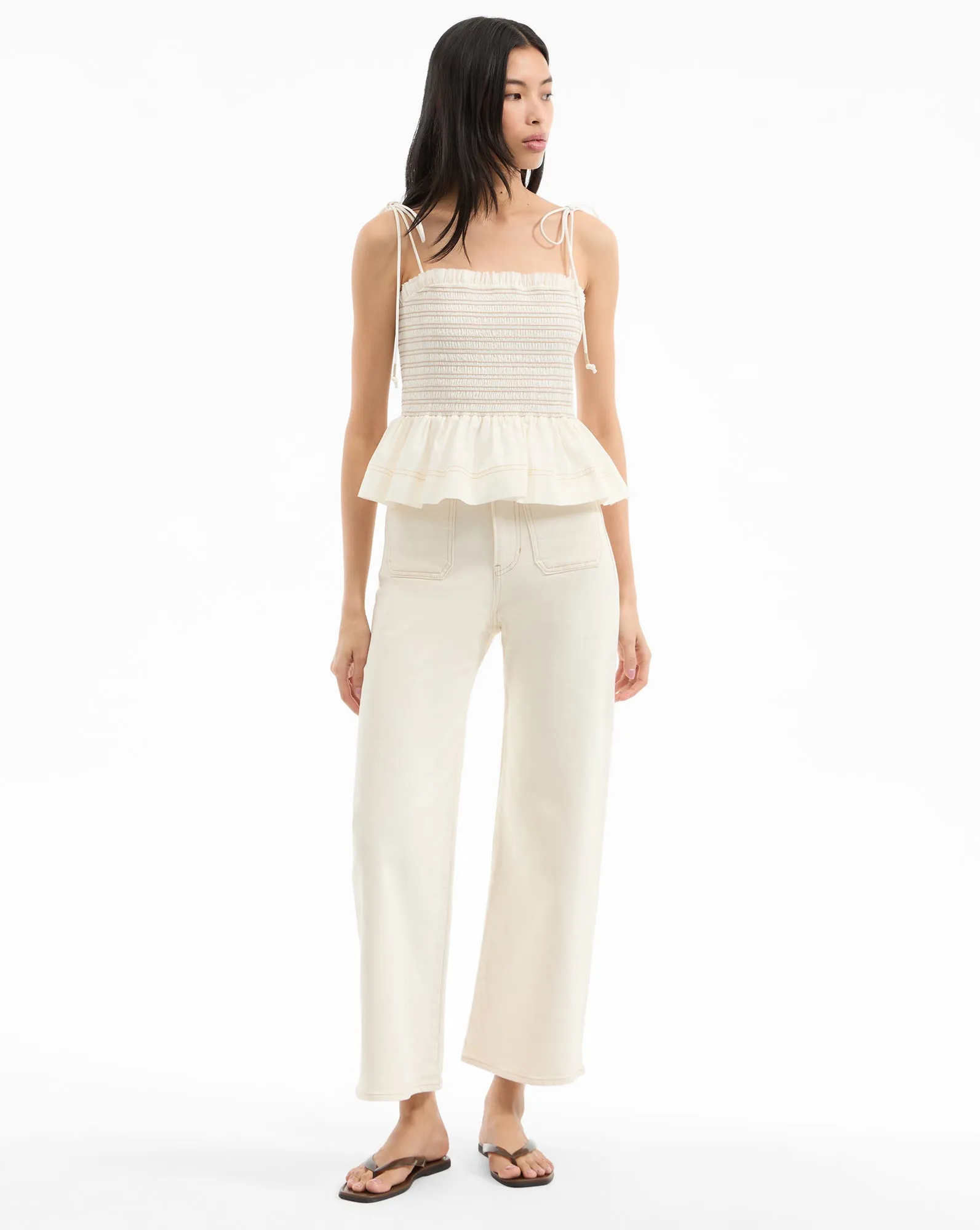 Ophelia Smocked Tank Top sold by Ulla Johnson product image thumbnail 2