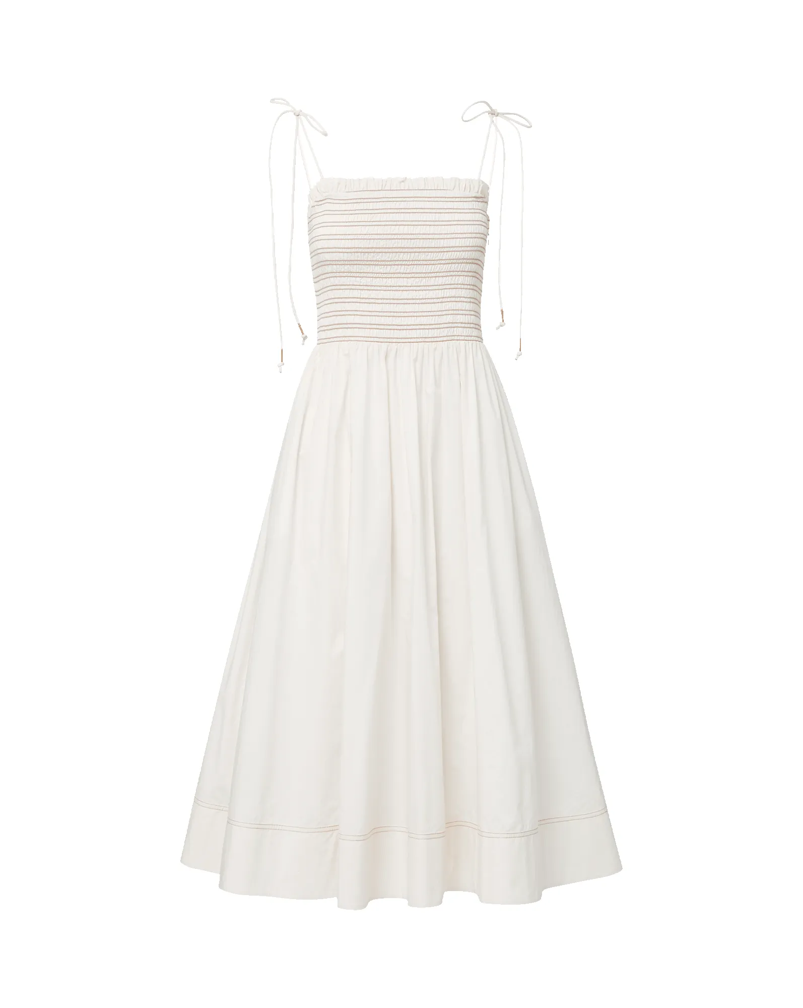 Kaela Smocked Midi Dress sold by Ulla Johnson product image thumbnail 5