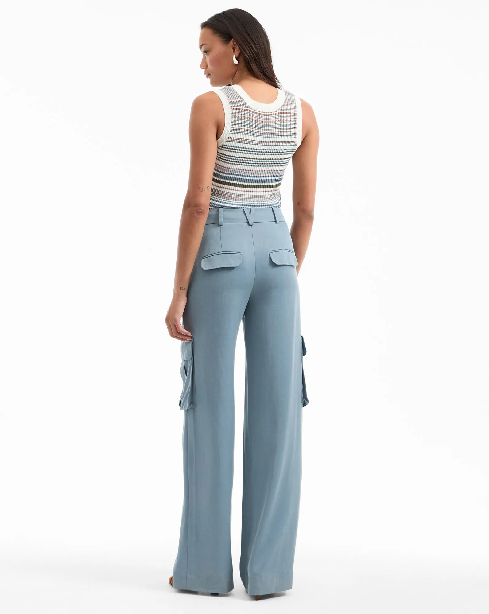 Ezinna Striped Tank Top sold by Ulla Johnson product image thumbnail 4