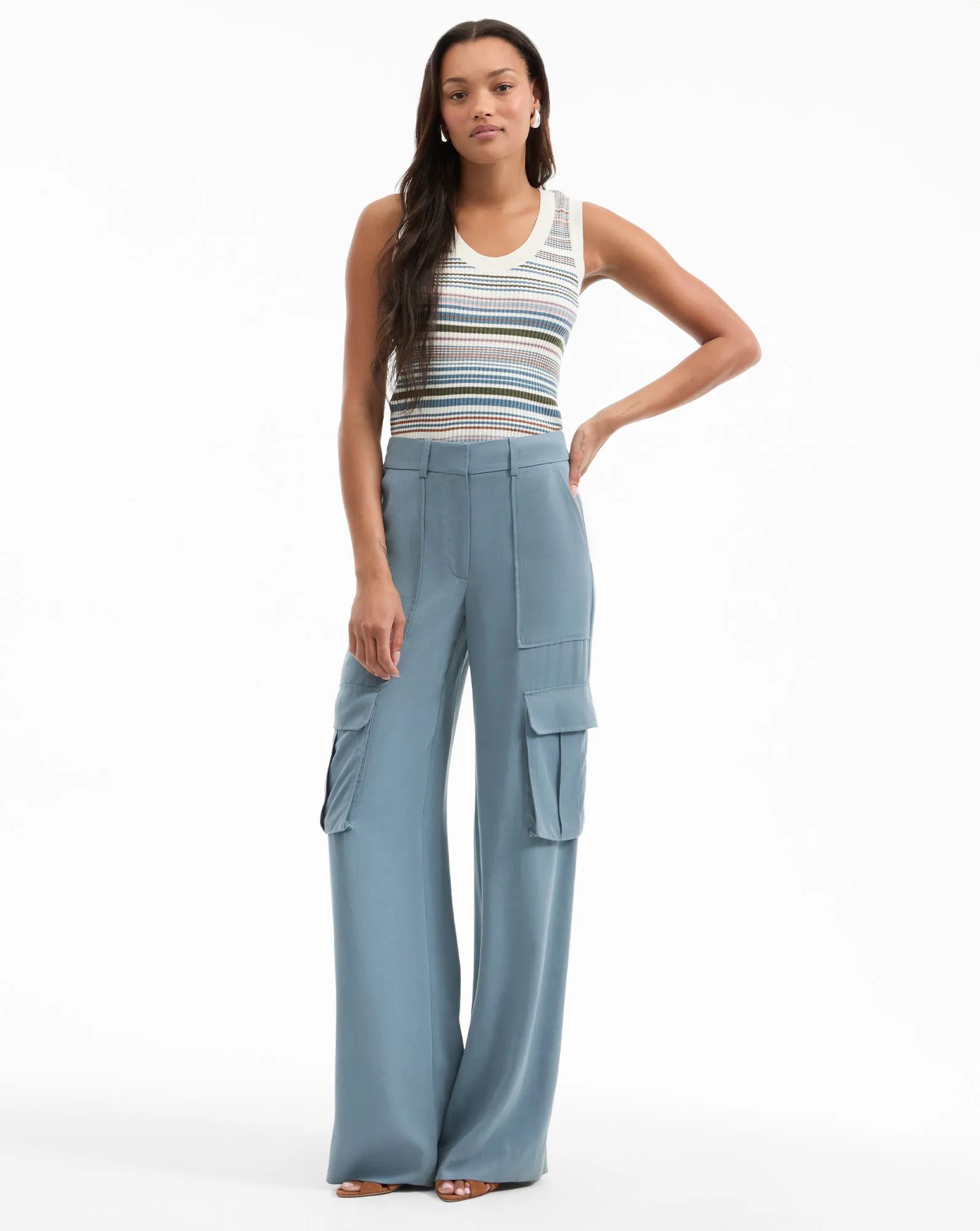 Ezinna Striped Tank Top sold by Ulla Johnson product image thumbnail 2