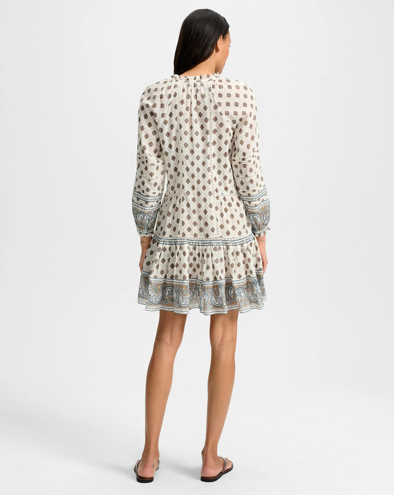 Belissa Paisley Mini Dress sold by Ulla Johnson product image thumbnail 4