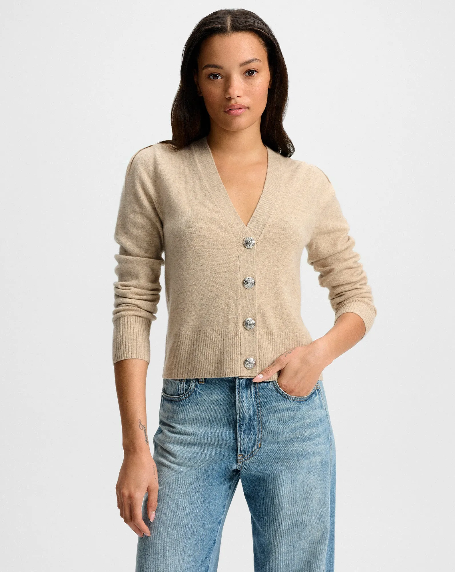 Solene Cashmere Cardigan sold by Ulla Johnson