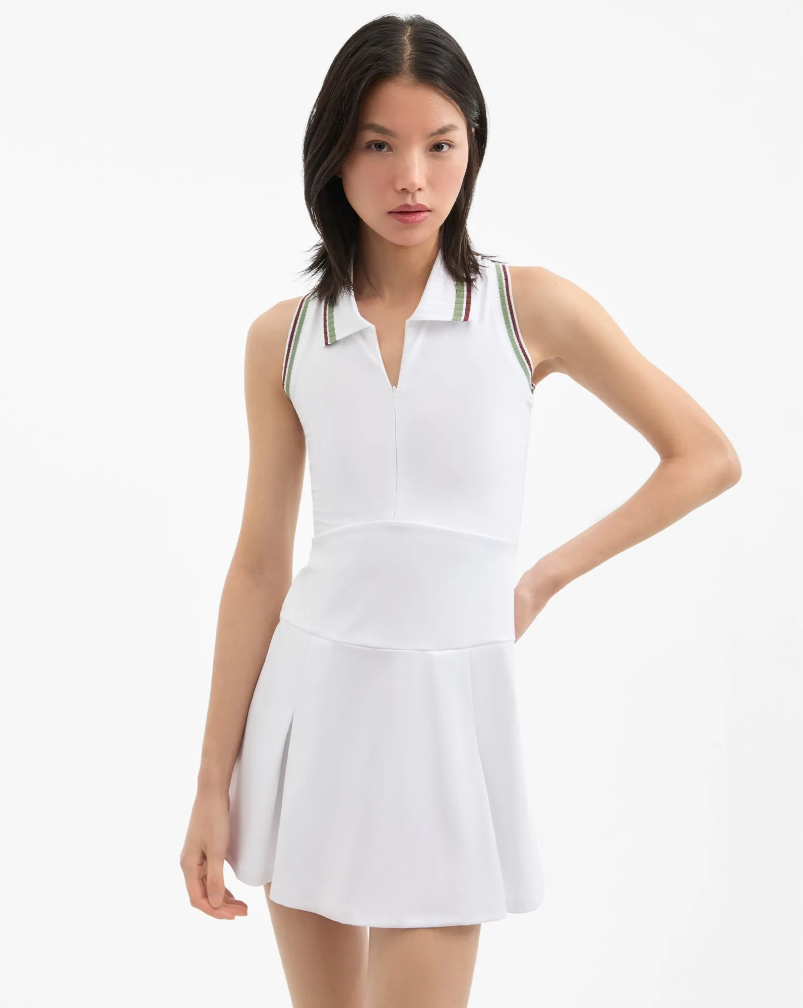 Ace Pleated Tennis Dress sold by Ulla Johnson