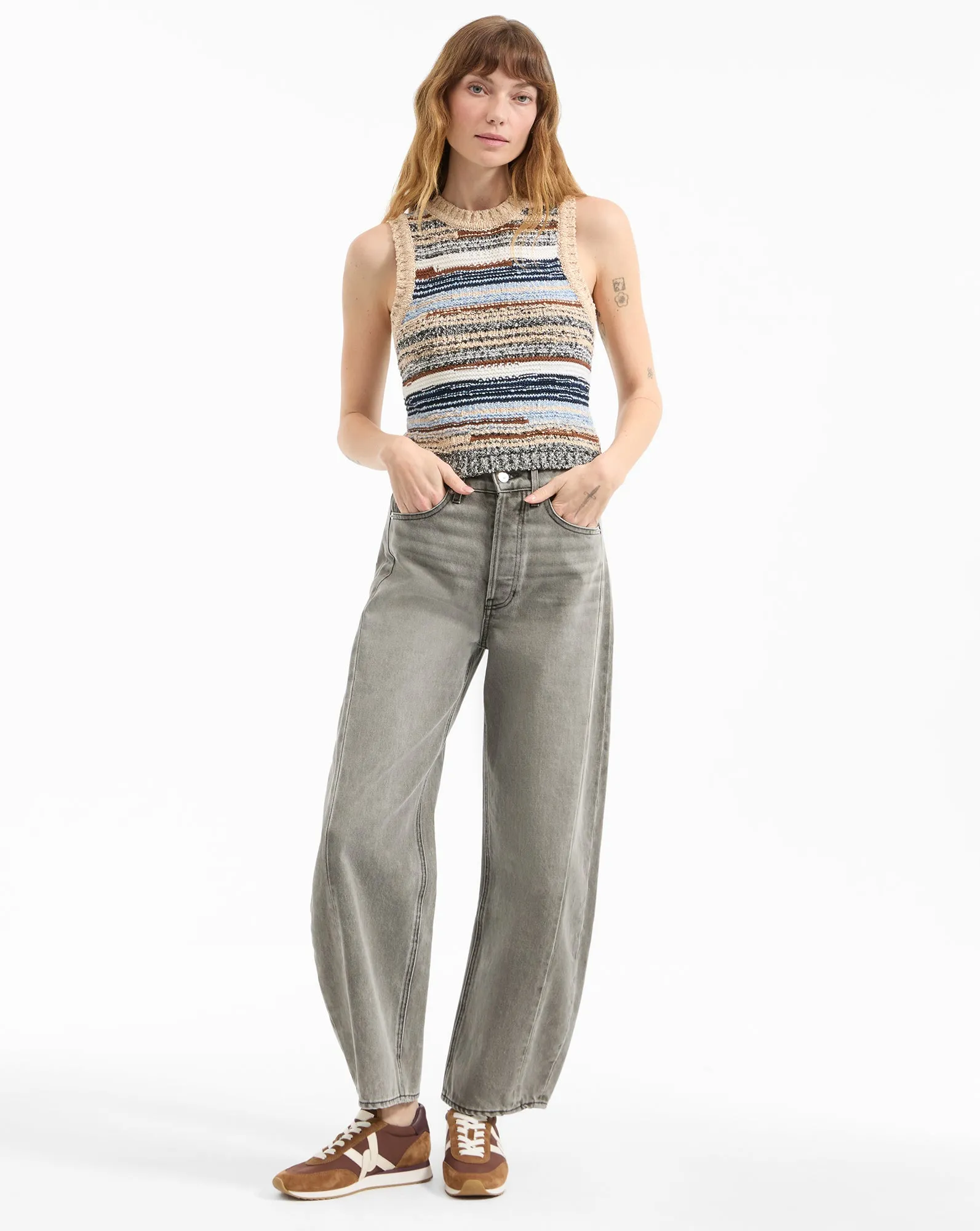 Jerrel Wool-Blend Cropped Tank Top sold by Ulla Johnson product image thumbnail 2