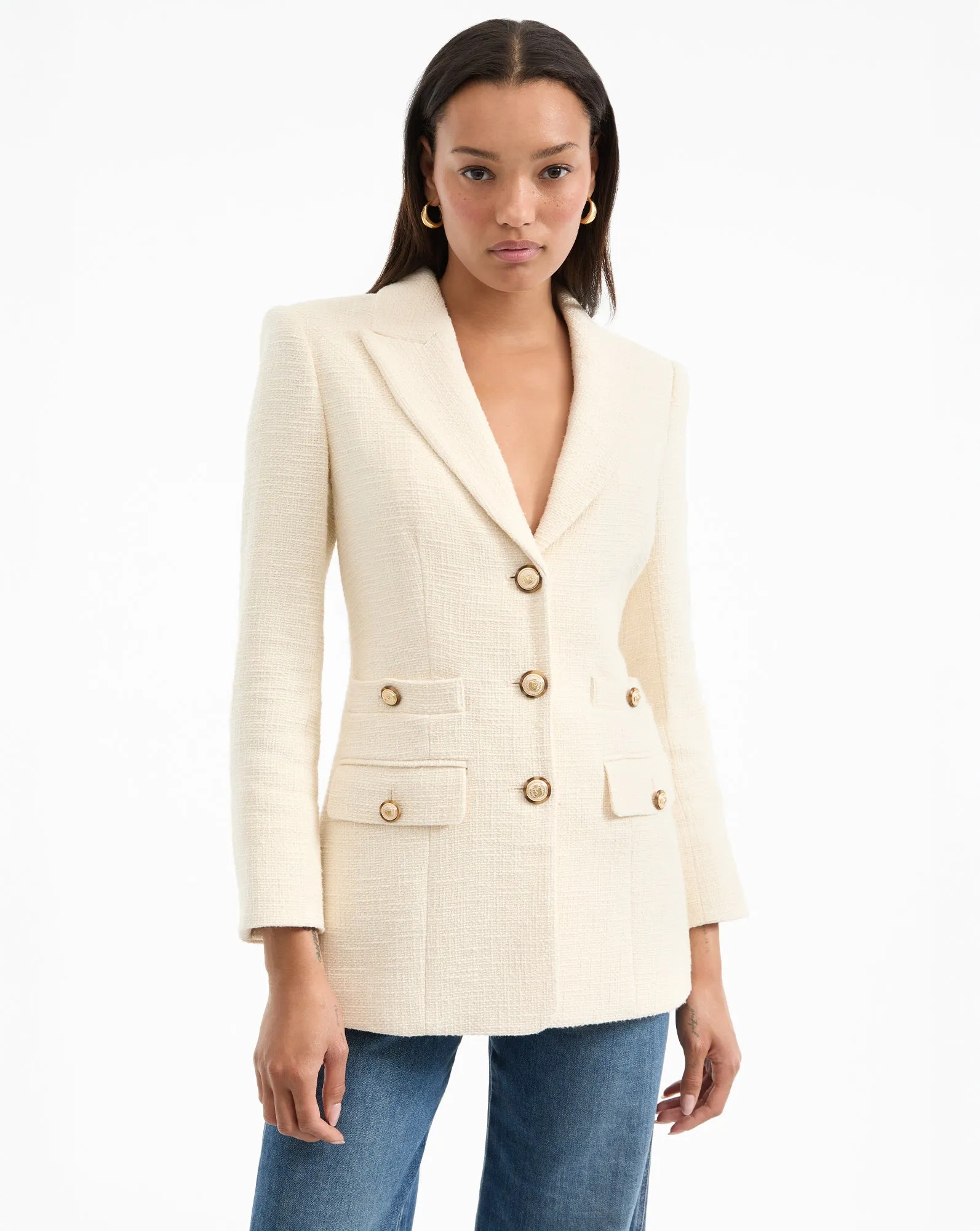 Terre Cotton Dickey Jacket sold by Ulla Johnson