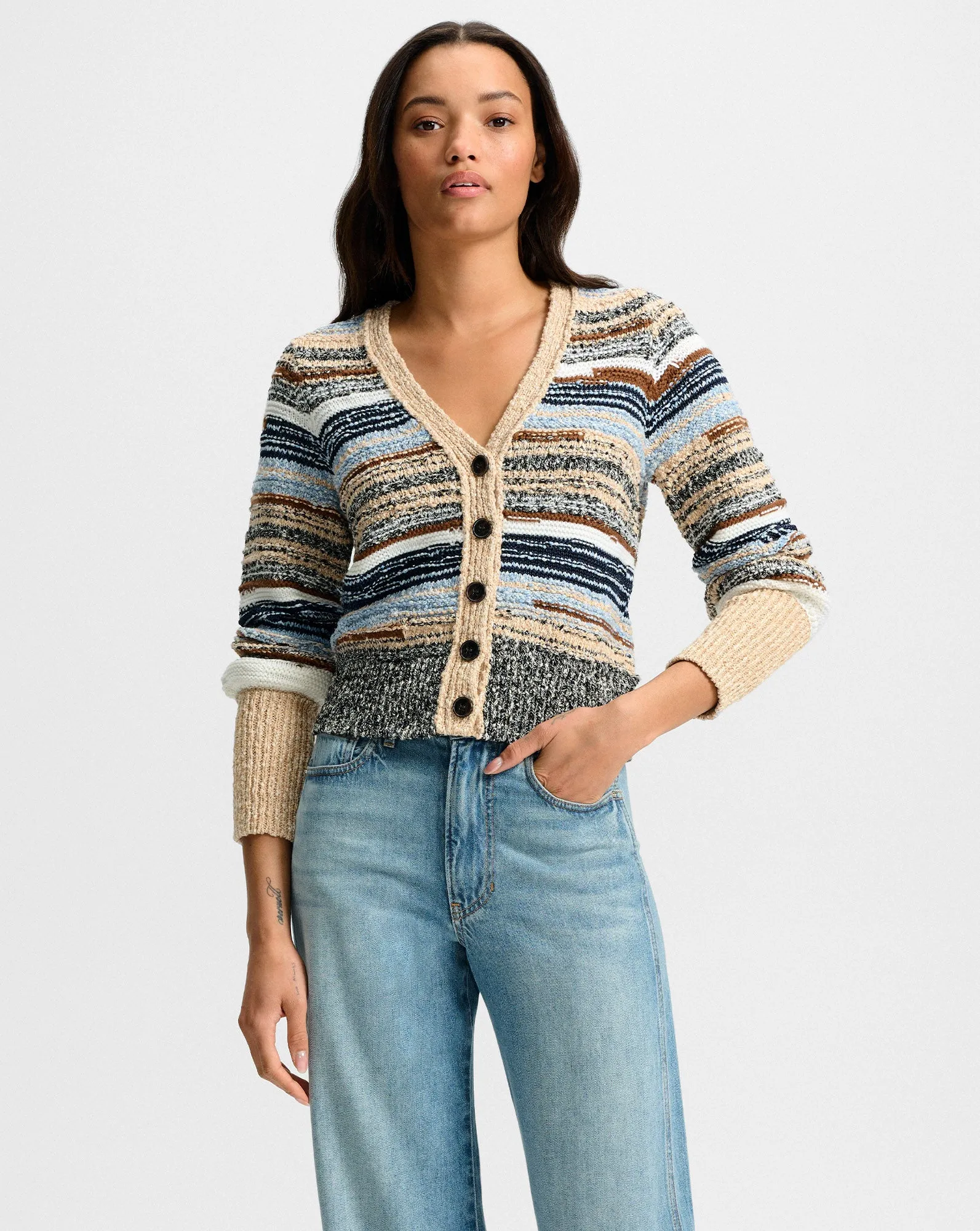 Cecily Wool-Blend Cardigan sold by Ulla Johnson