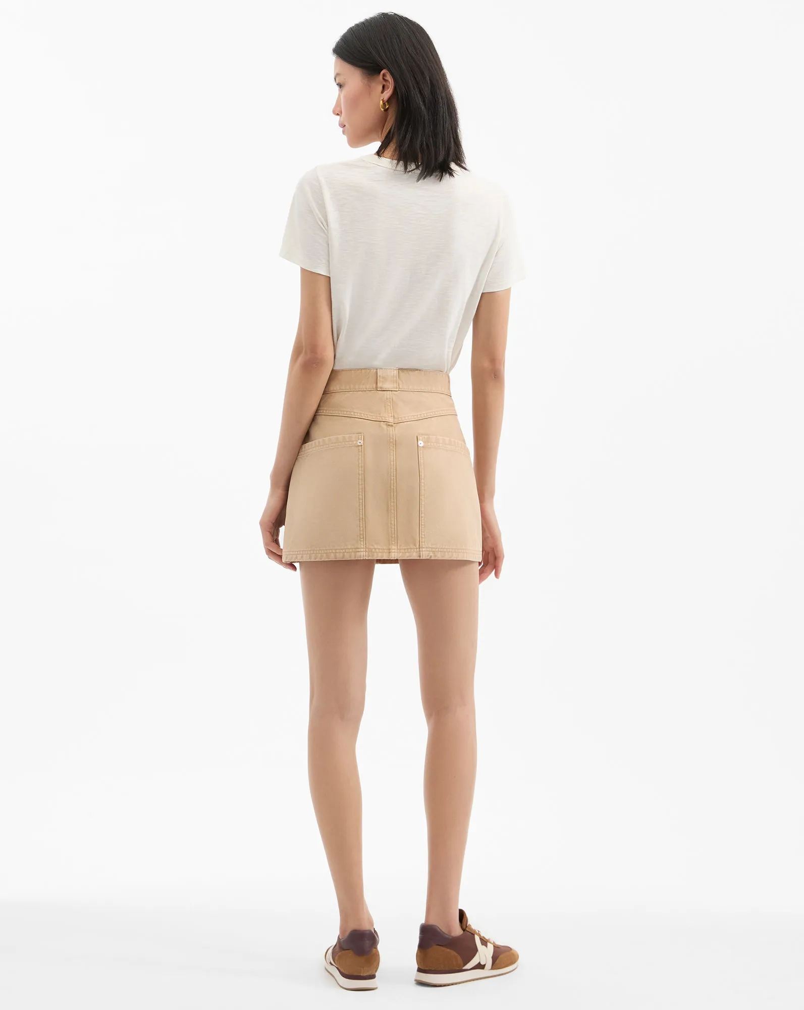 Stelene Denim Mini Skirt sold by Ulla Johnson product image thumbnail 5