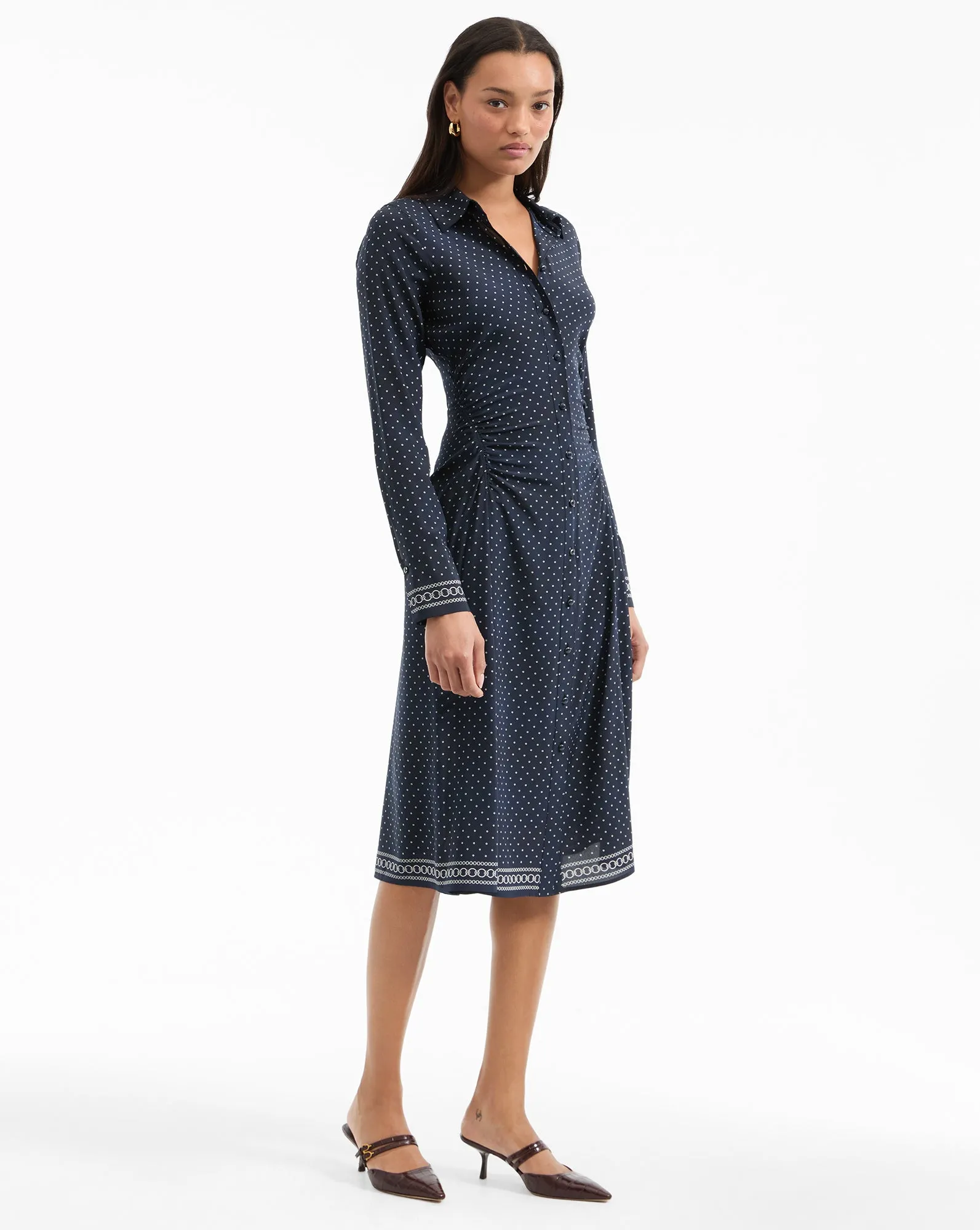 Lex Midi Shirtdress sold by Ulla Johnson product image thumbnail 3