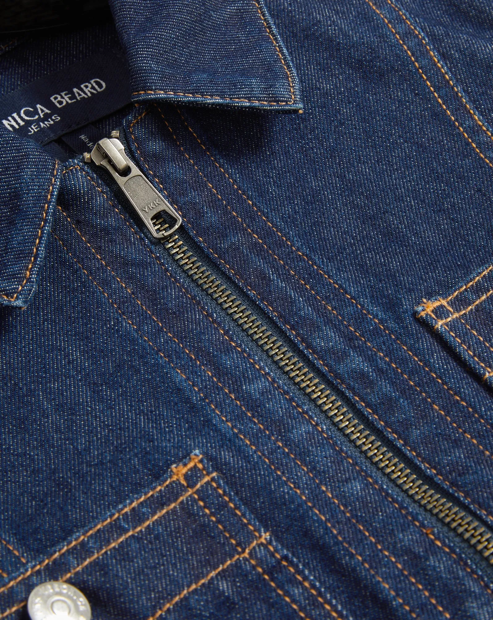 Patty Cropped Denim Jacket sold by Ulla Johnson product image thumbnail 3