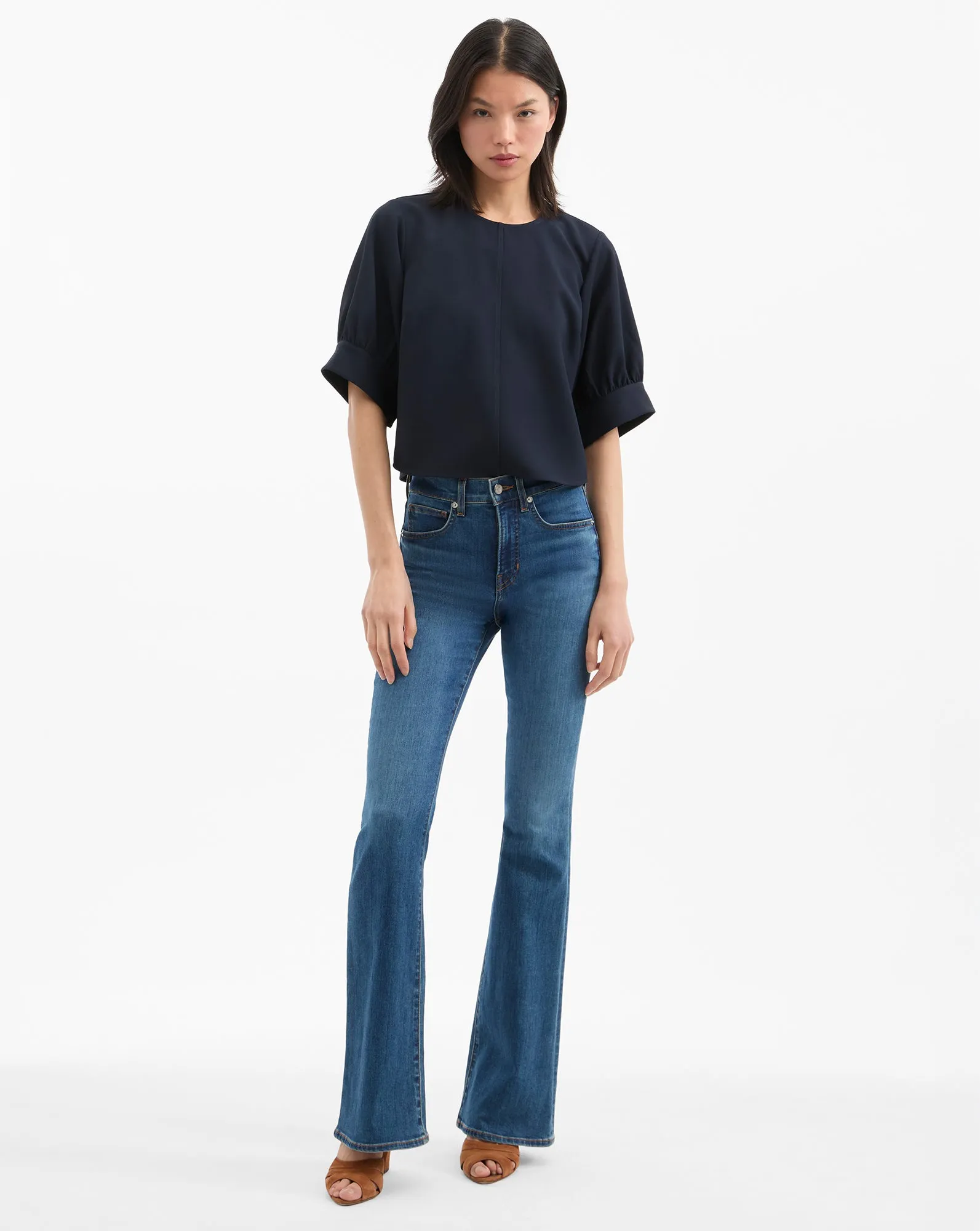 Margaret Balloon-Sleeve Blouse sold by Ulla Johnson product image thumbnail 2