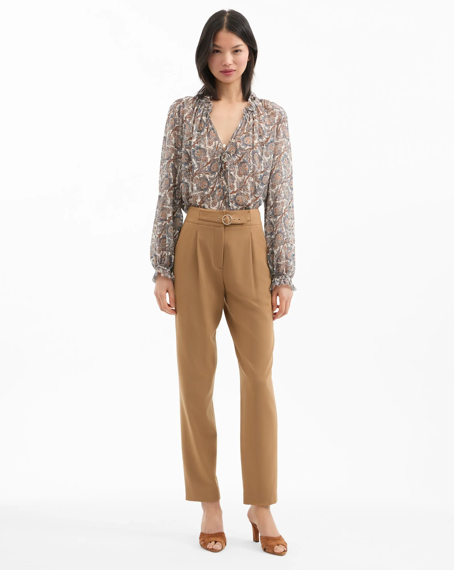 Wisteria Cropped Pant sold by Ulla Johnson