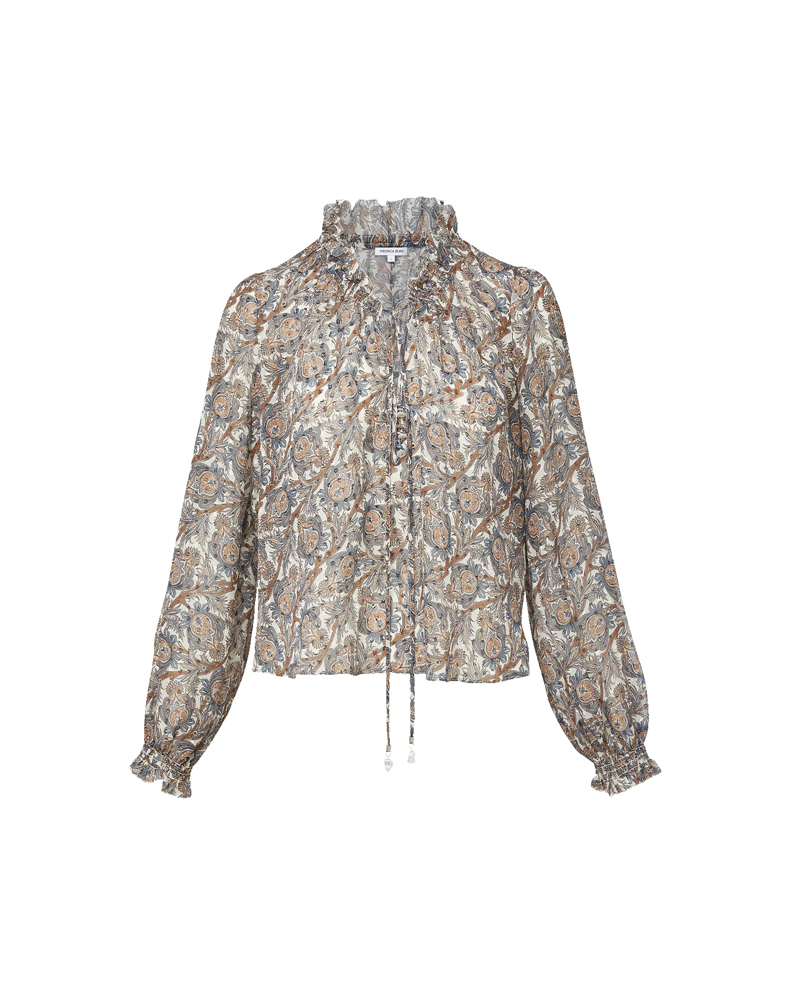 Hickory Silk Blouse sold by Ulla Johnson product image thumbnail 5