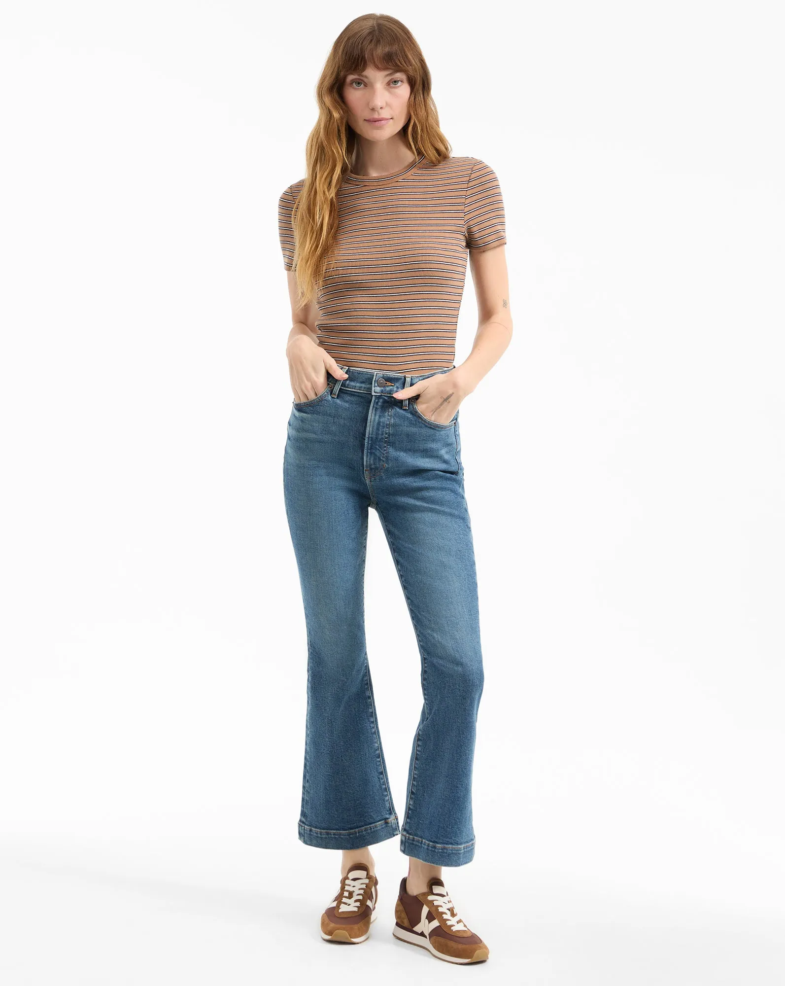 Carson Kick-Flare Jean sold by Ulla Johnson