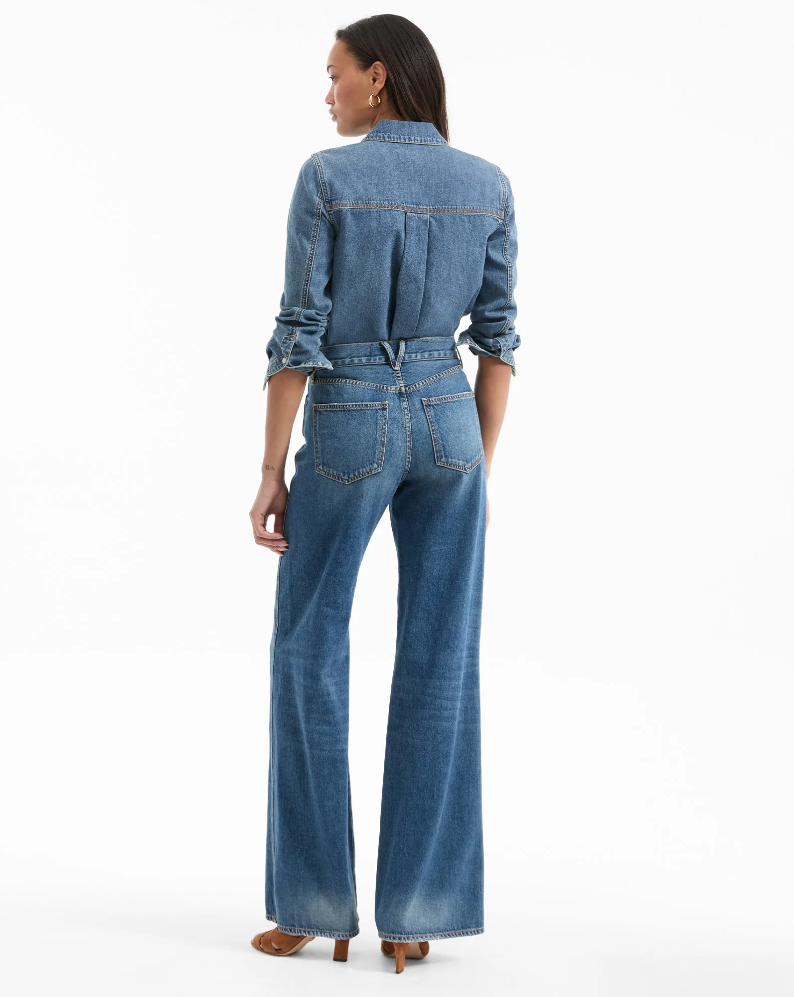 Noah Denim Button-Down Shirt sold by Ulla Johnson product image thumbnail 4