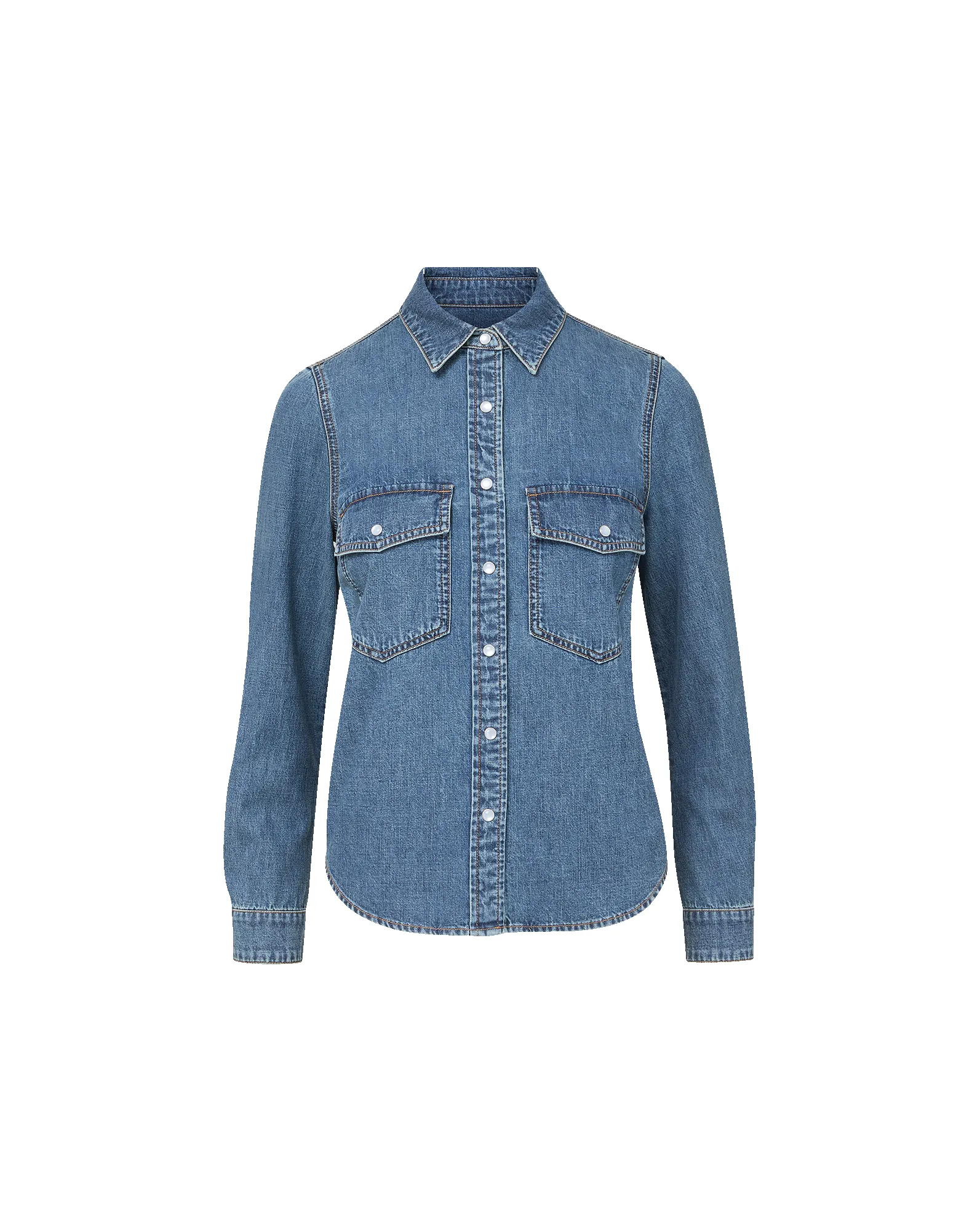Noah Denim Button-Down Shirt sold by Ulla Johnson product image thumbnail 5