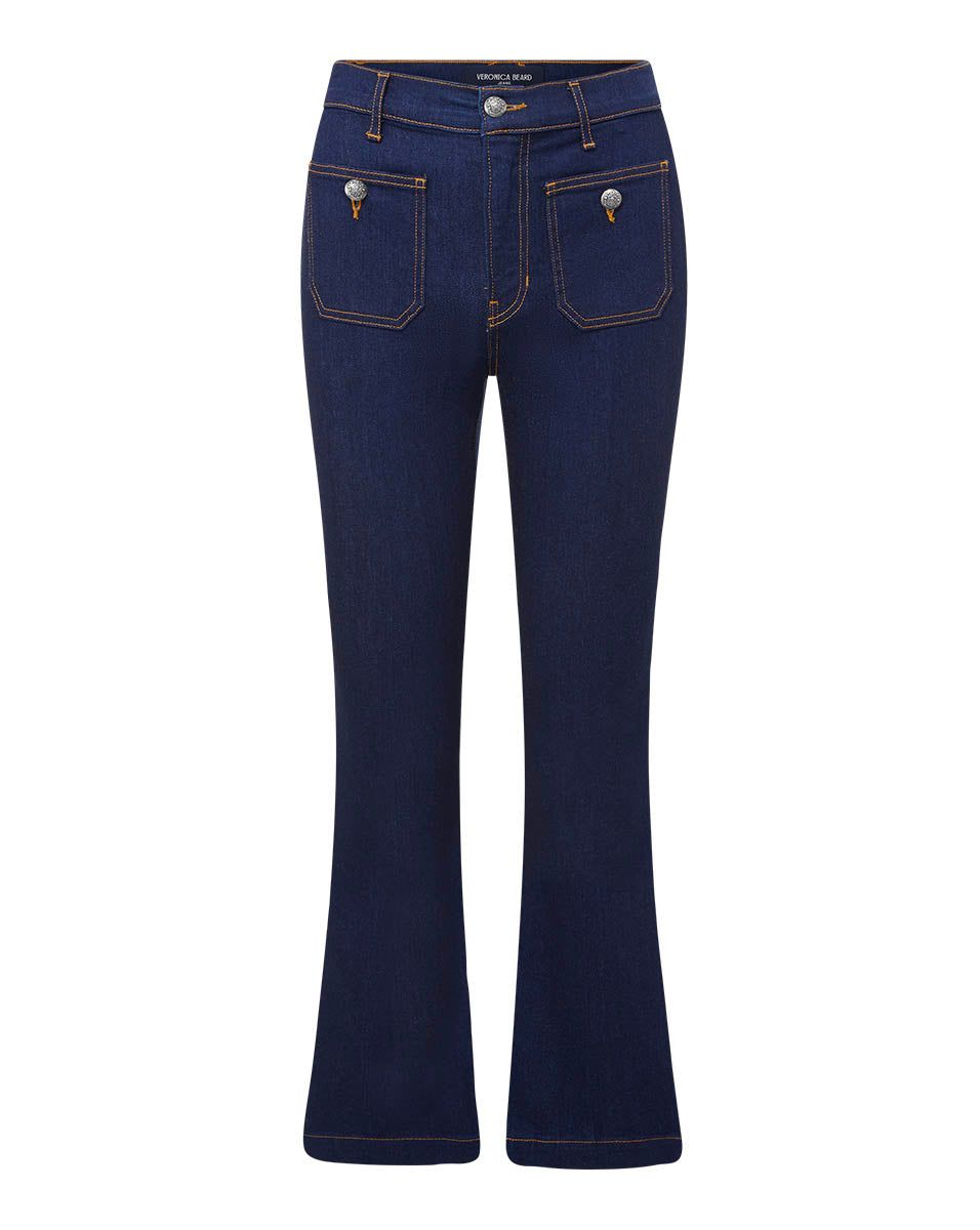 Carson Kick-Flare Jean | Patch Pockets sold by Ulla Johnson product image thumbnail 5