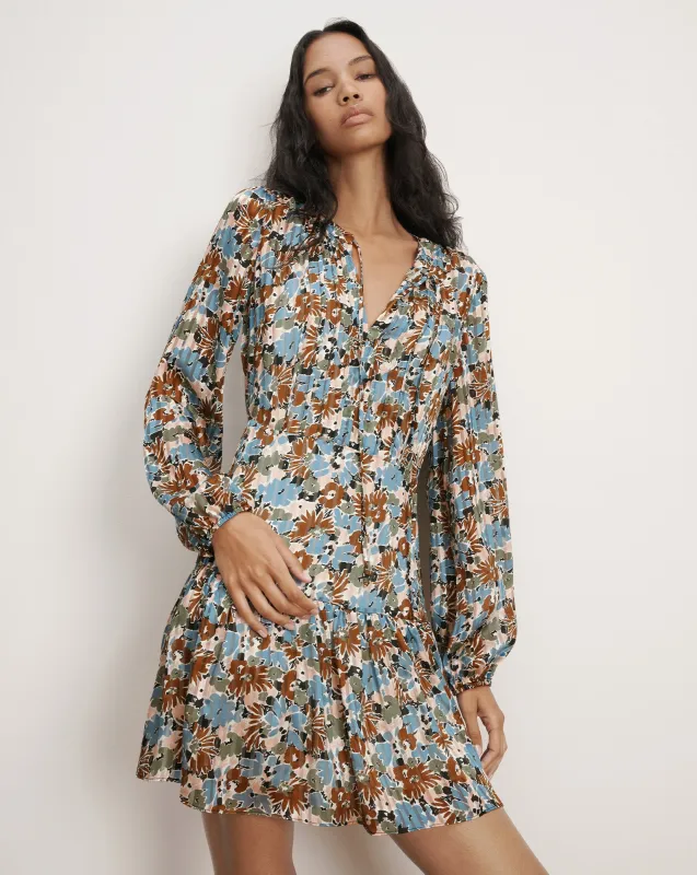 Nyjah Silk Mini Dress made by Veronica Beard