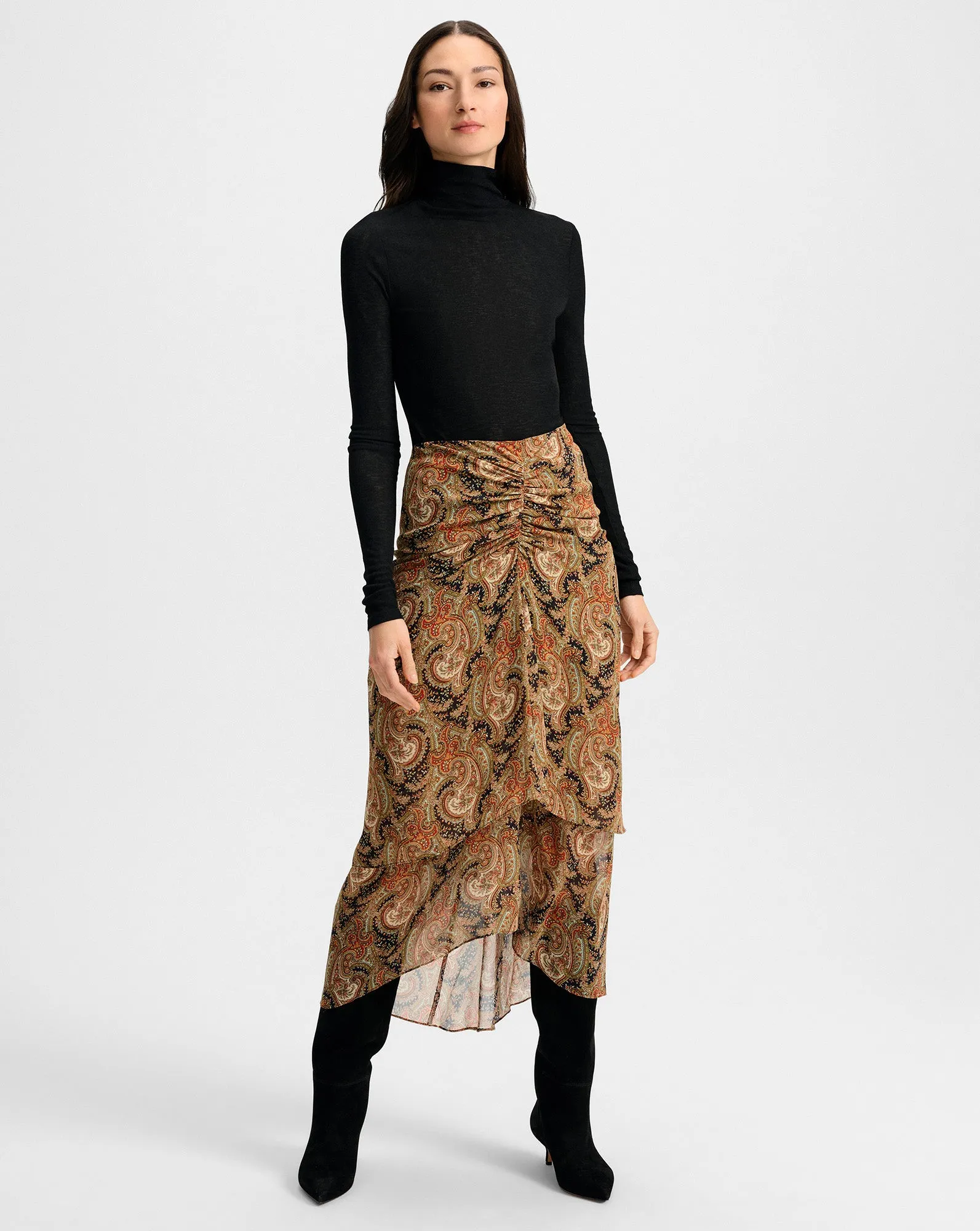 Wyeth Ribbed Turtleneck Top sold by Ulla Johnson product image thumbnail 2