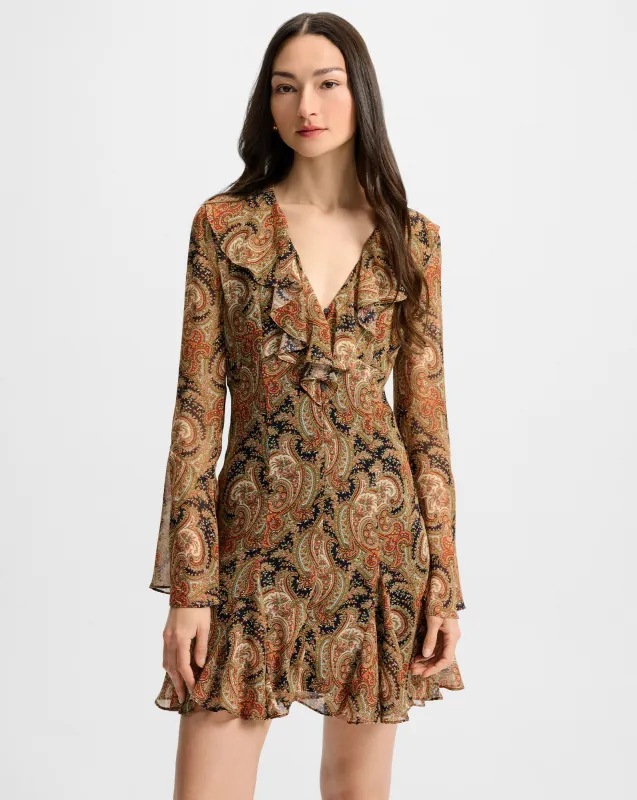 Adrienne Silk Mini Dress sold by Ulla Johnson