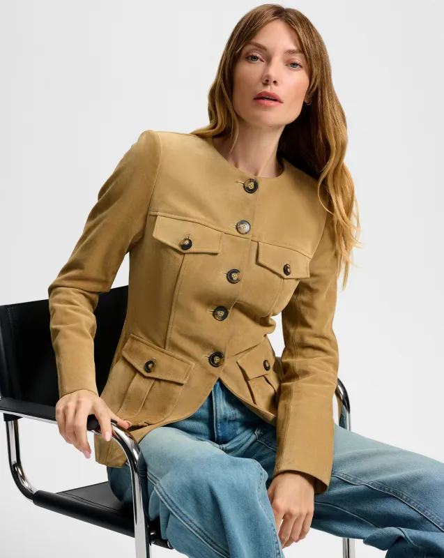 Orrin Suede Jacket sold by Ulla Johnson