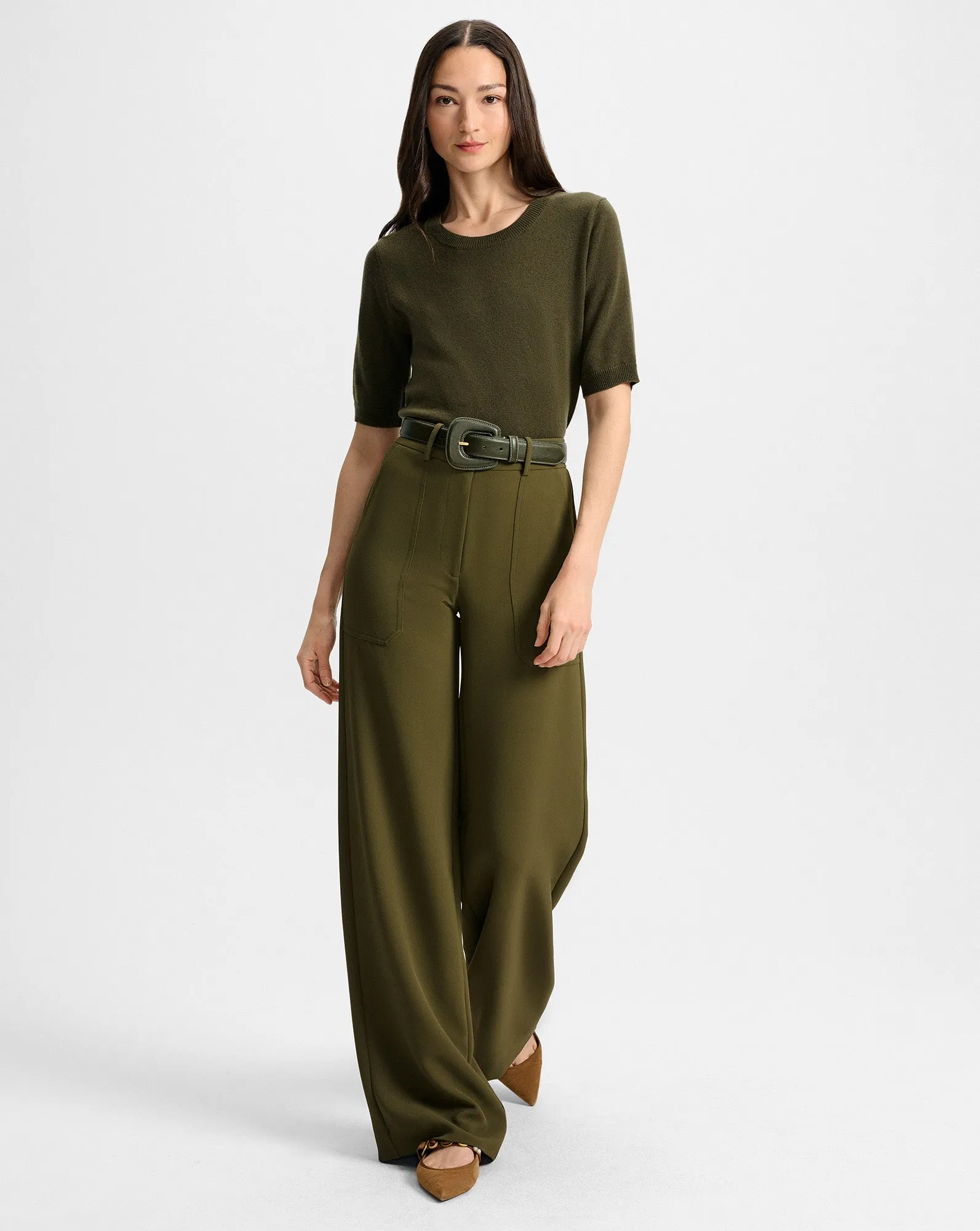 Cole Wide-Leg Pant sold by Ulla Johnson
