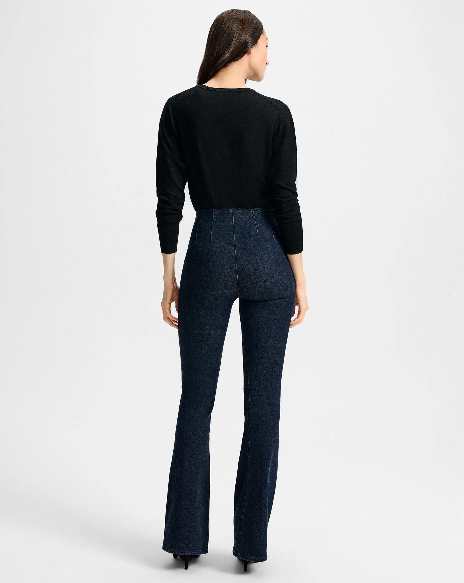 Beverly Off-Duty Skinny-Flare Jean sold by Ulla Johnson product image thumbnail 5