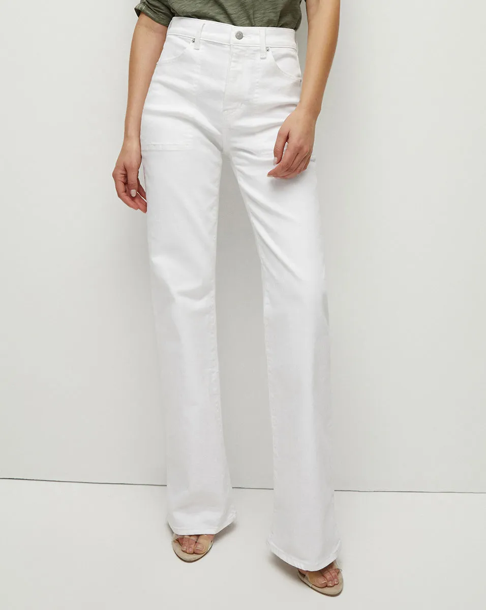 Crosbie Patch Pockets Slim Wide-Leg Jean OLD sold by Ulla Johnson product image thumbnail 2