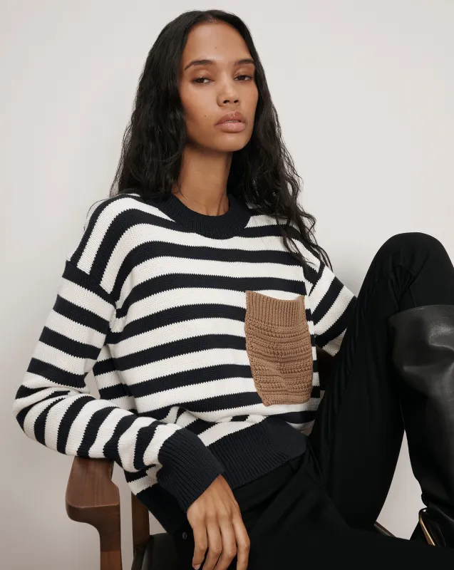 Emile Striped Pullover sold by Ulla Johnson