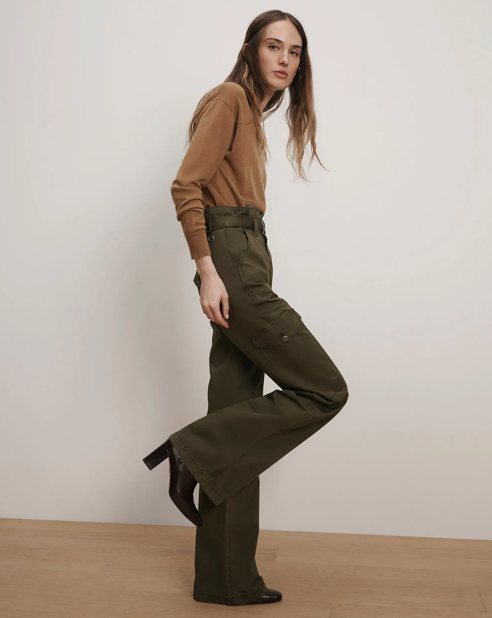 Damara Wide-Leg Cargo Pant sold by Ulla Johnson product image thumbnail 4