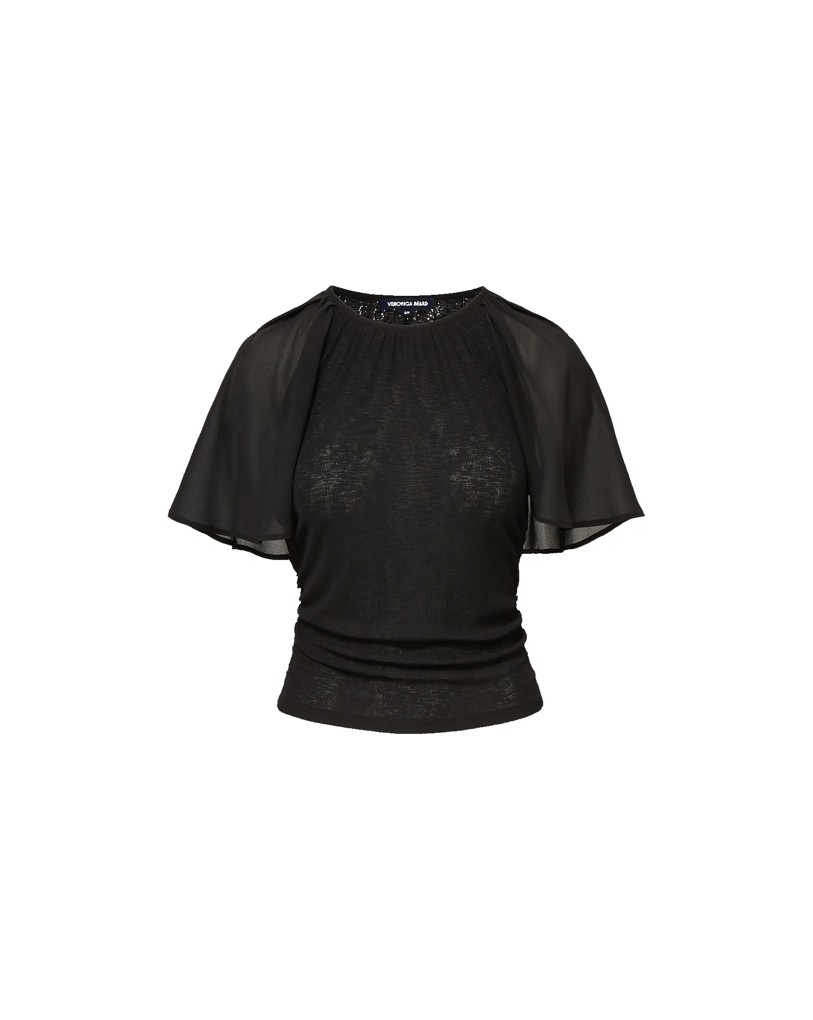 Arisa Chiffon-Sleeve T-Shirt sold by Ulla Johnson product image thumbnail 5