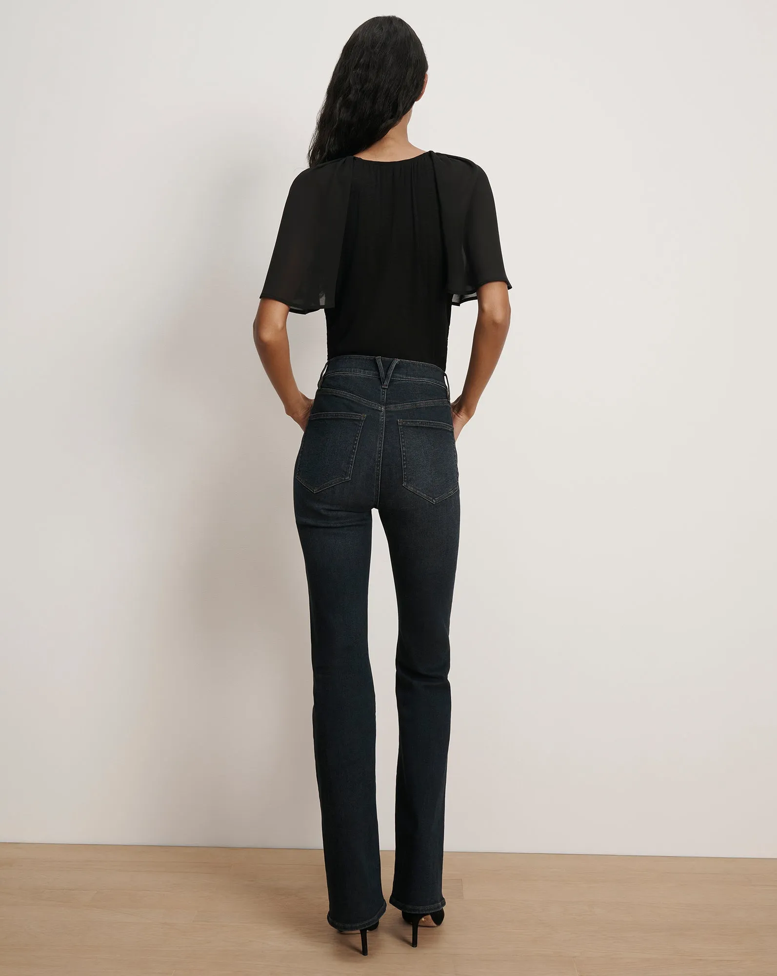 Arisa Chiffon-Sleeve T-Shirt sold by Ulla Johnson product image thumbnail 4