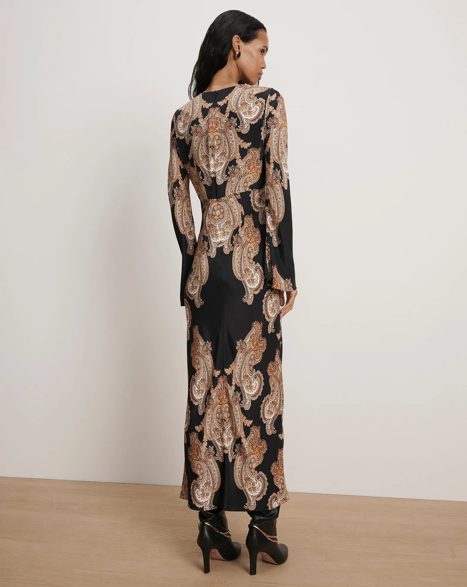 Lupita Paisley Maxi Dress sold by Ulla Johnson product image thumbnail 4