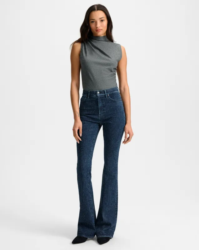 Beverly Rhinestone Skinny-Flare Jean sold by Ulla Johnson