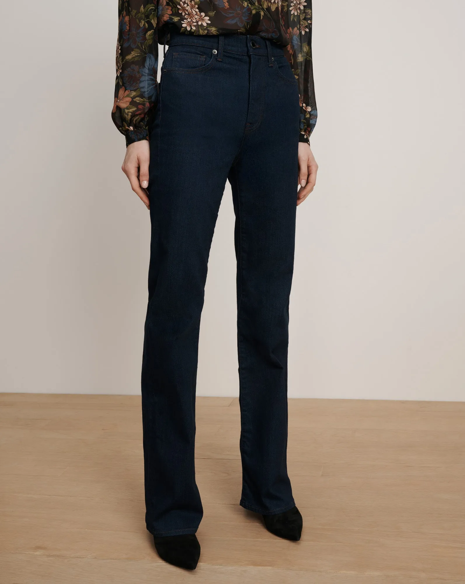 Crosbie Slim Wide-Leg Jean sold by Ulla Johnson product image thumbnail 2