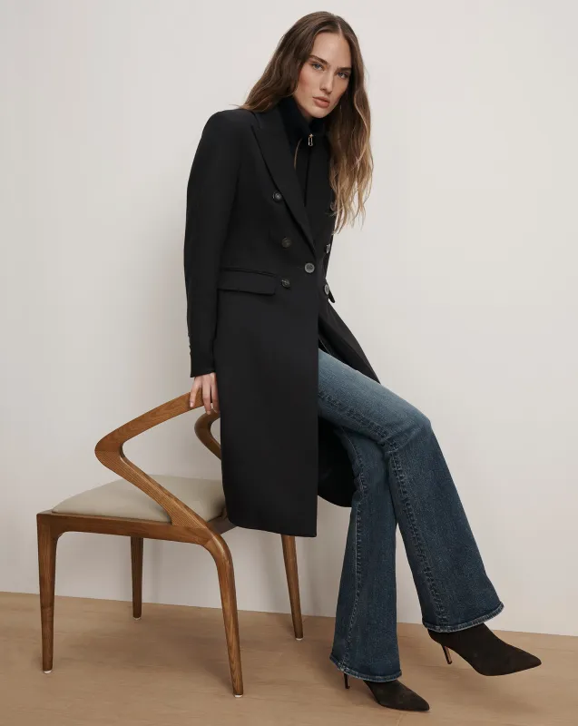 Stryder Double-Breasted Dickey Coat sold by Ulla Johnson