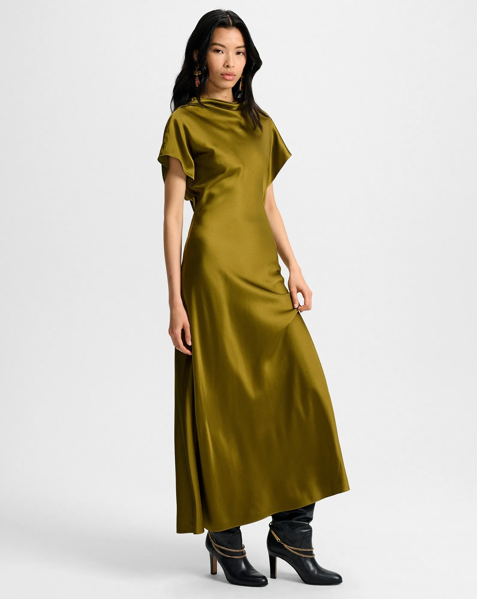 Redgrave Silk Midi Dress sold by Ulla Johnson product image thumbnail 2