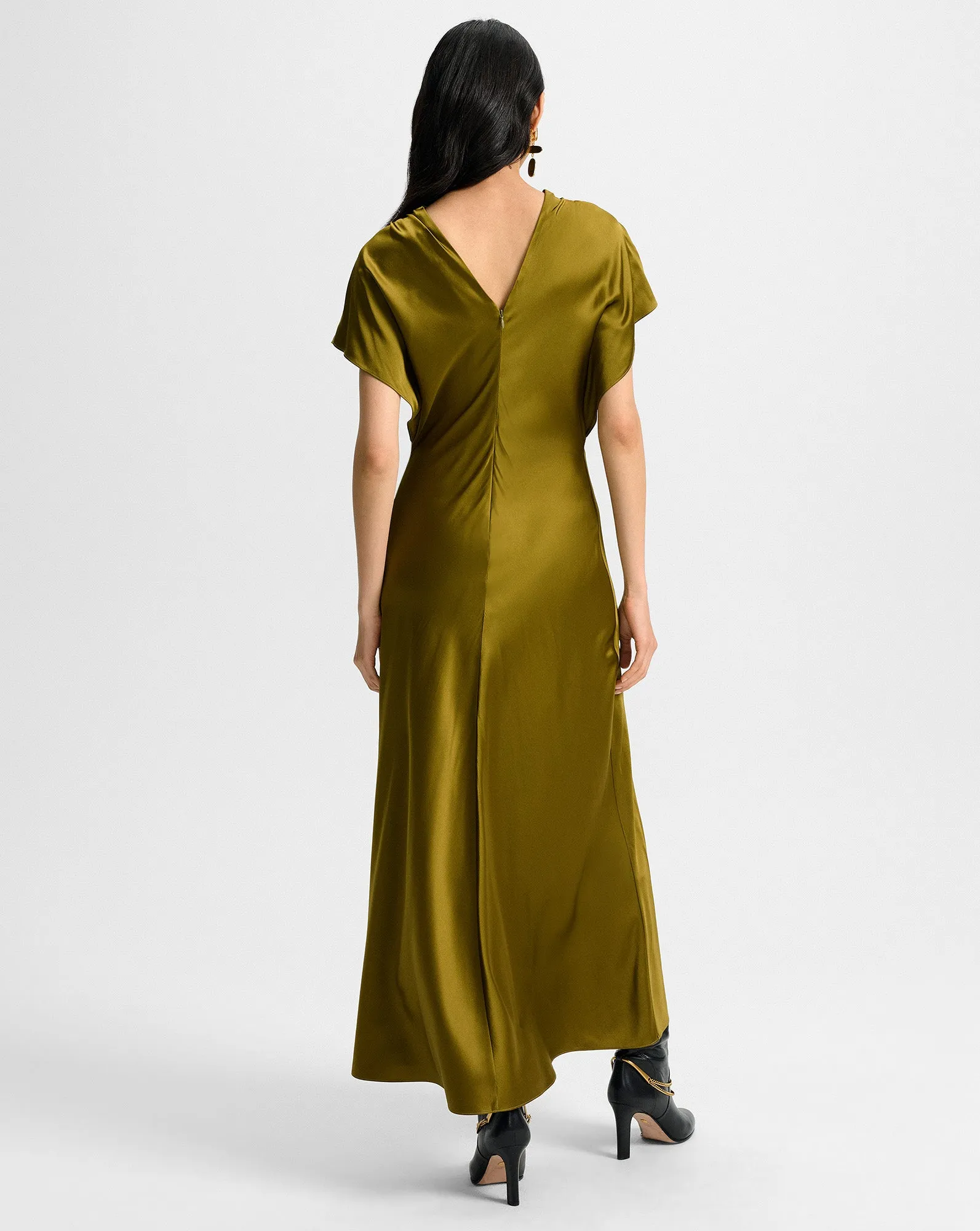 Redgrave Silk Midi Dress sold by Ulla Johnson product image thumbnail 4