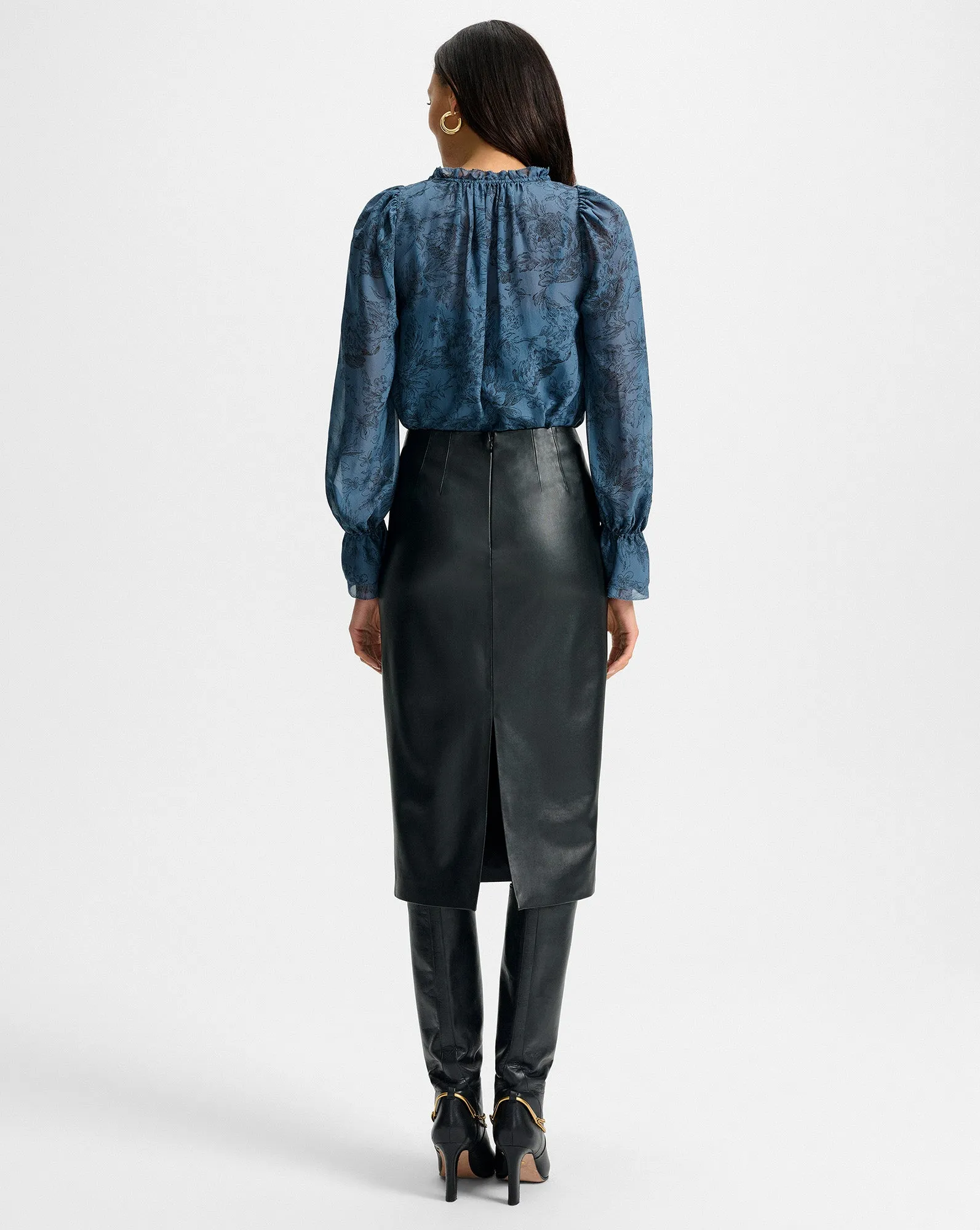 Holmes Midi Pencil Skirt sold by Ulla Johnson product image thumbnail 5