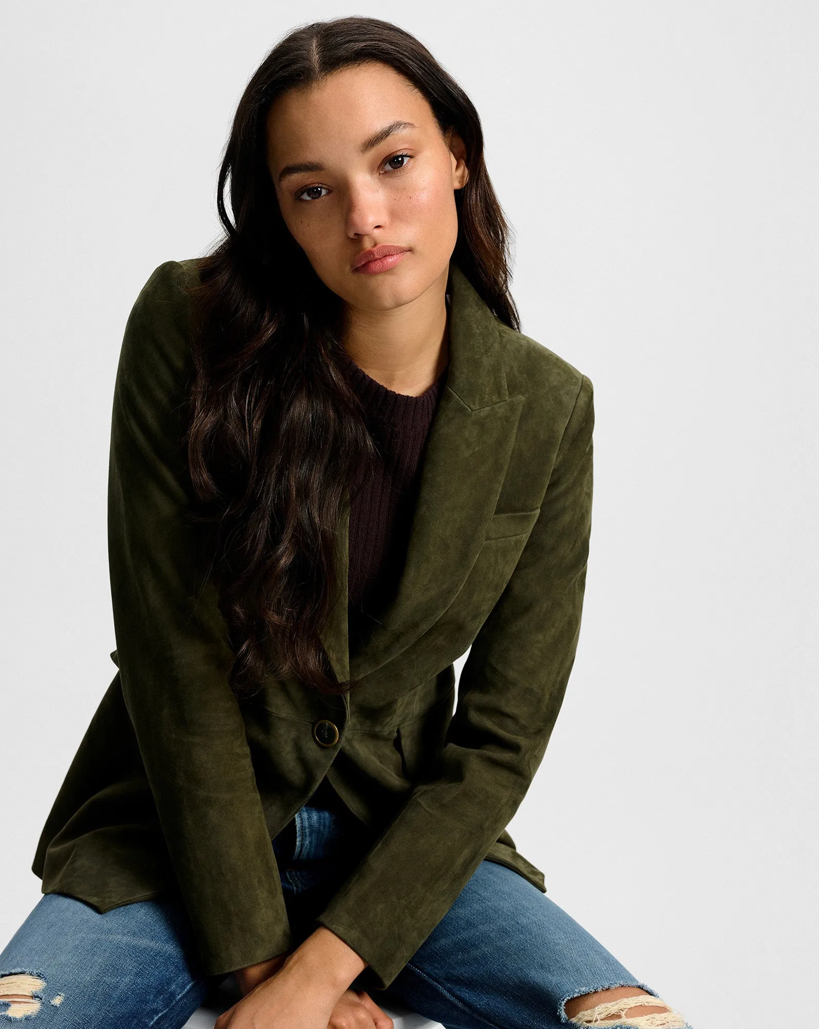 Duane Suede Dickey Jacket sold by Ulla Johnson product image thumbnail 5