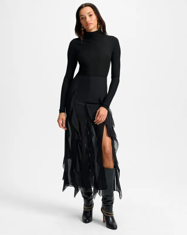 Ava Silk Maxi Skirt sold by Ulla Johnson